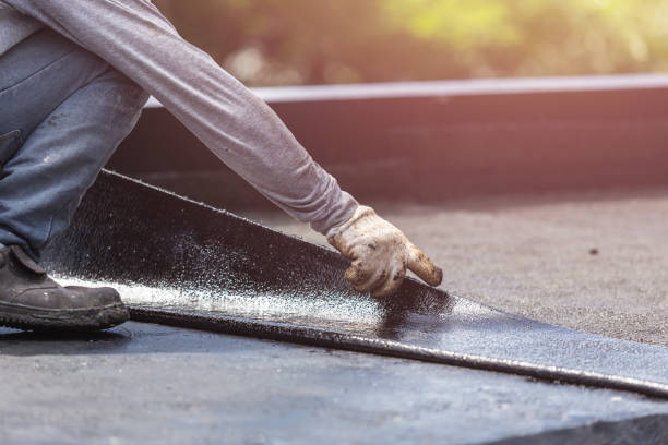 Professional Exterior Waterproofing technician working in Carversville, PA